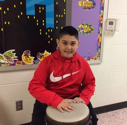 Madison ES Drum Club Hits the Right Note for Fifth Graders