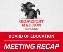 Check out the Recap from our May 8 BOE meeting
