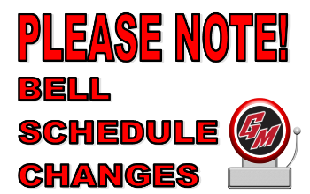Changes in Start and Dismissal Times