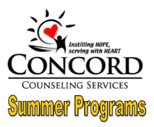 Register Now for Concord Counseling's Free Mini Camps!