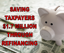 Refinancing Bond Debt Saves Taxpayers $1.7 million