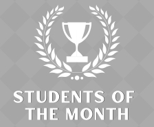 Congratulations to November Students of the Month