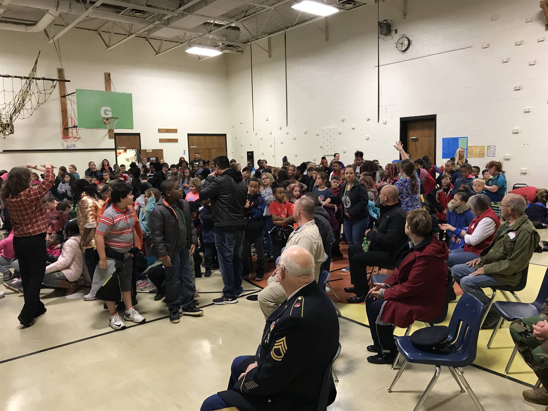 Veterans Day assembly