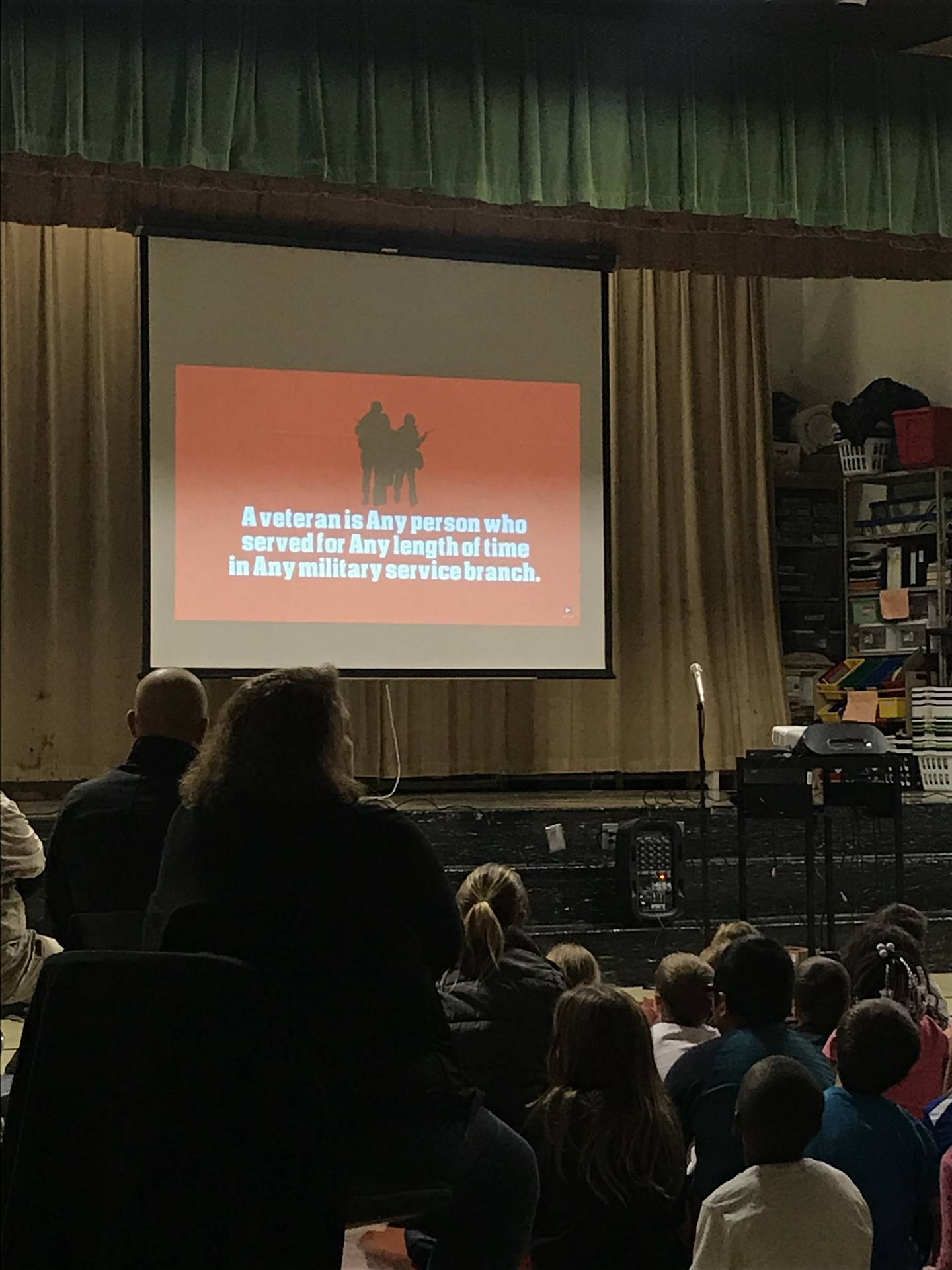 Veterans Day assembly