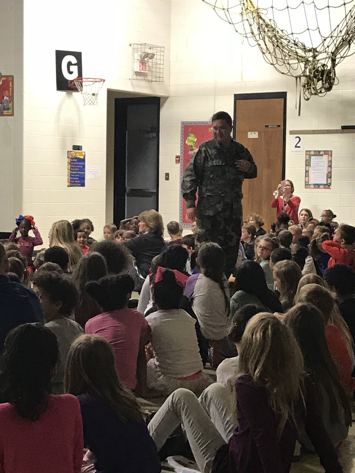 Veterans Day assembly