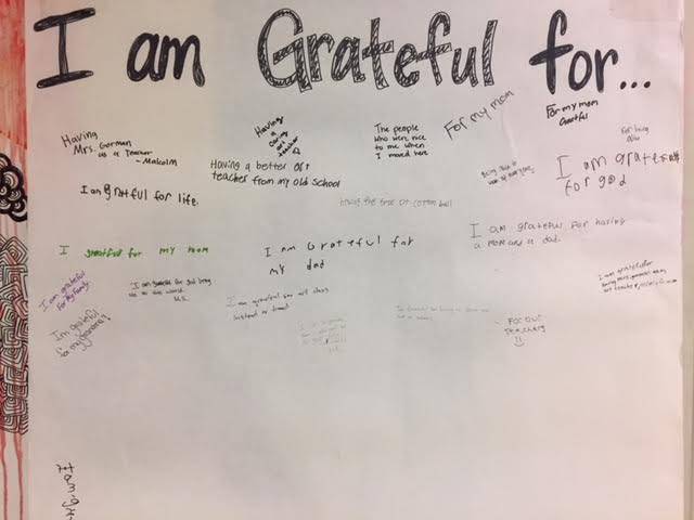 Gratitude Graffiti Wall