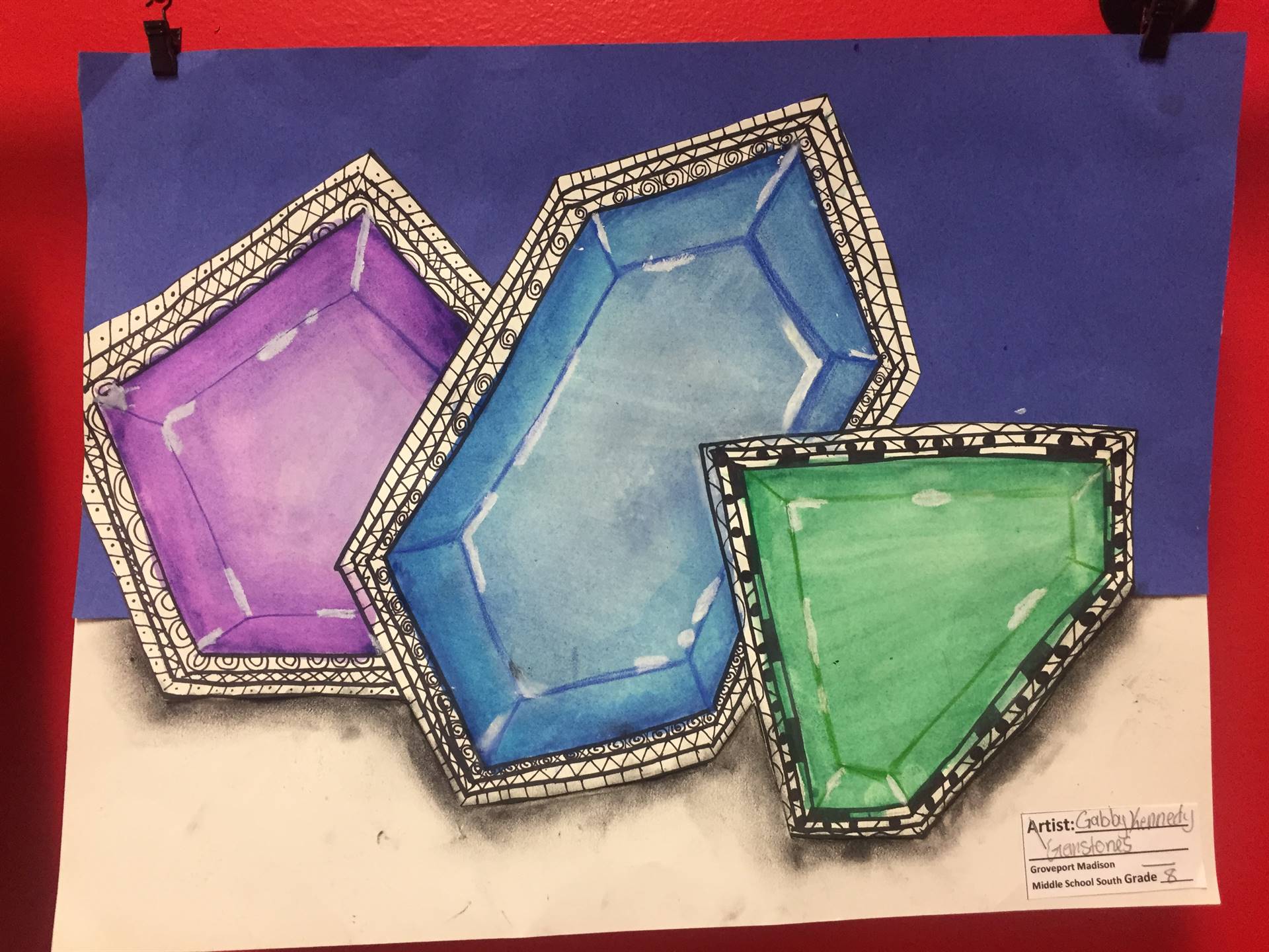 gemstones art