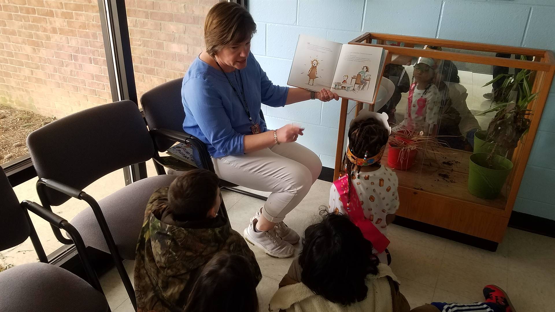 Storytime by the window