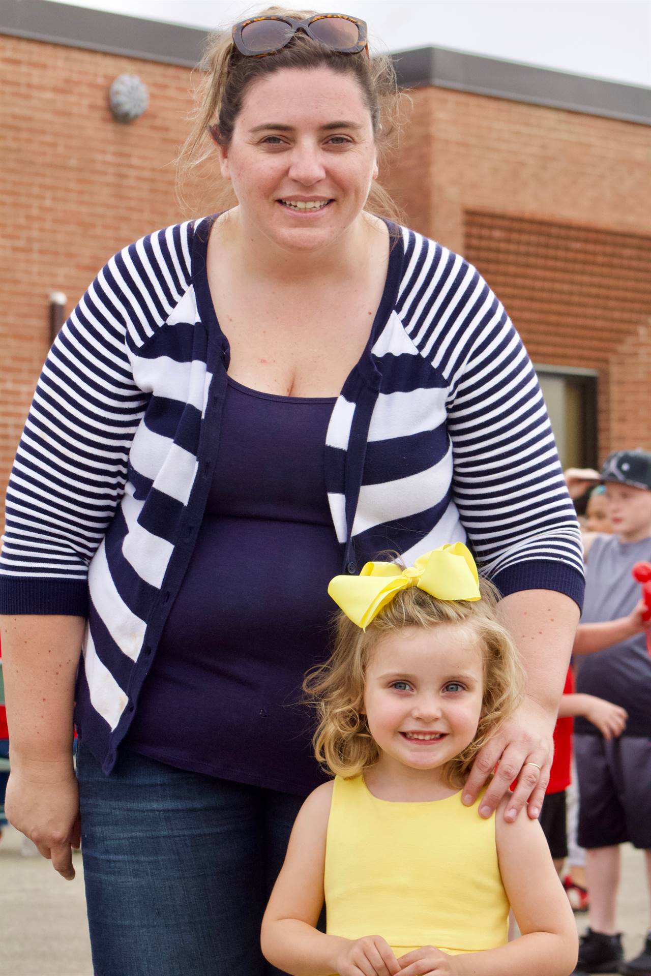 mom and daughter