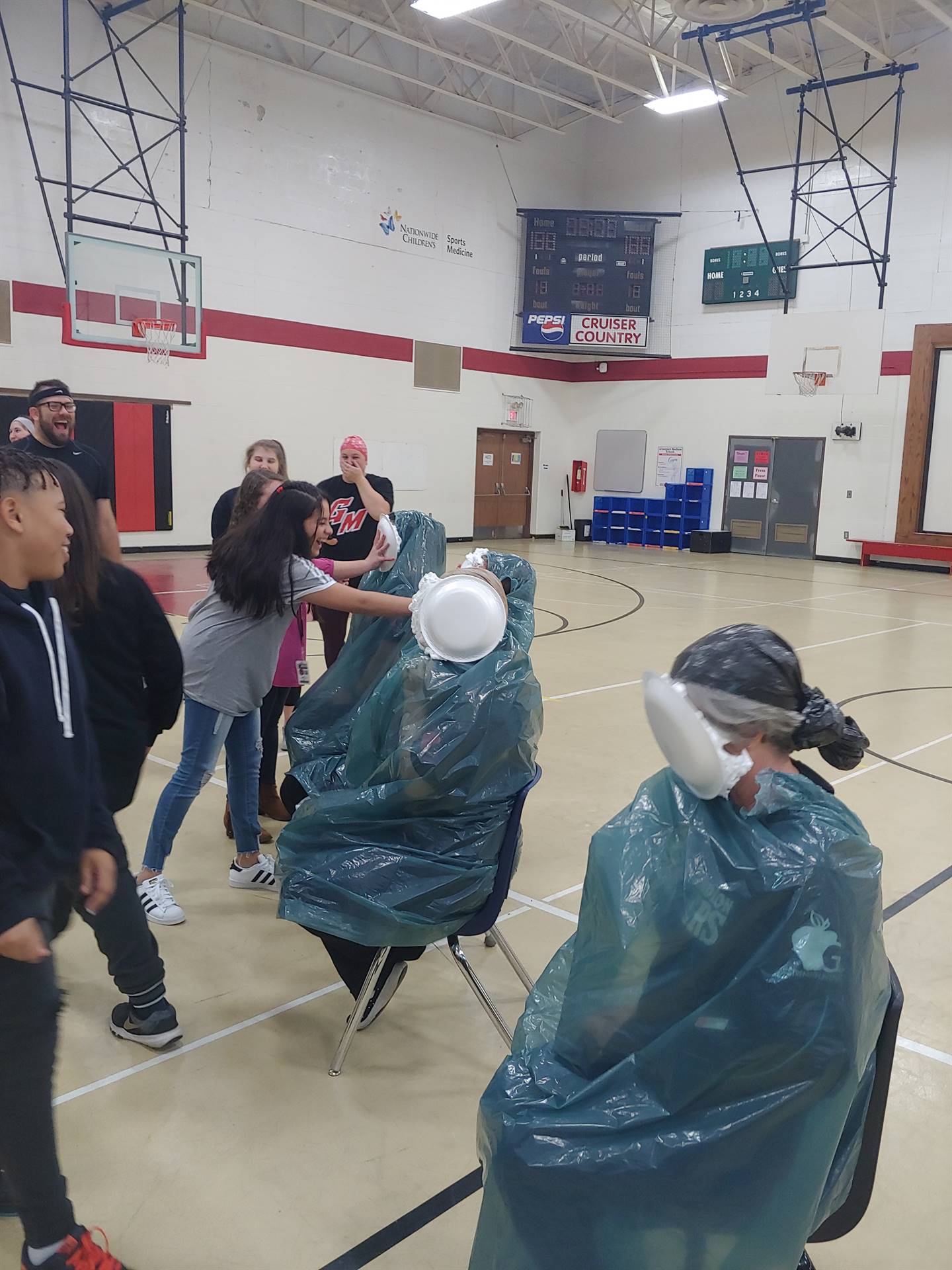 Staff Pie in the Face