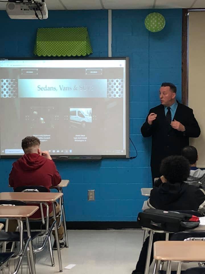 presenter at Career Day