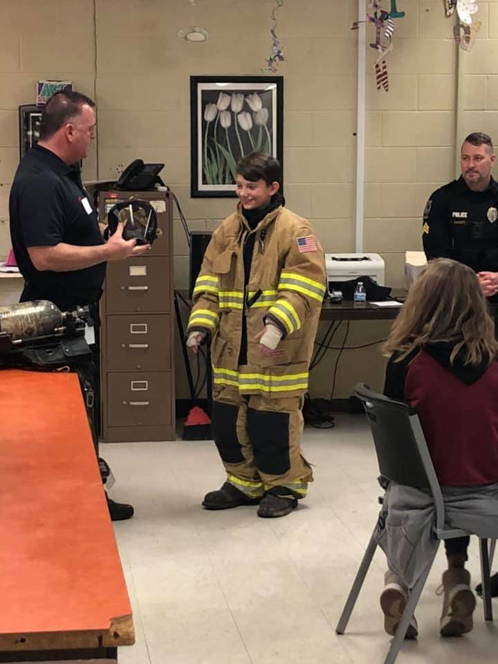 presenter at career day