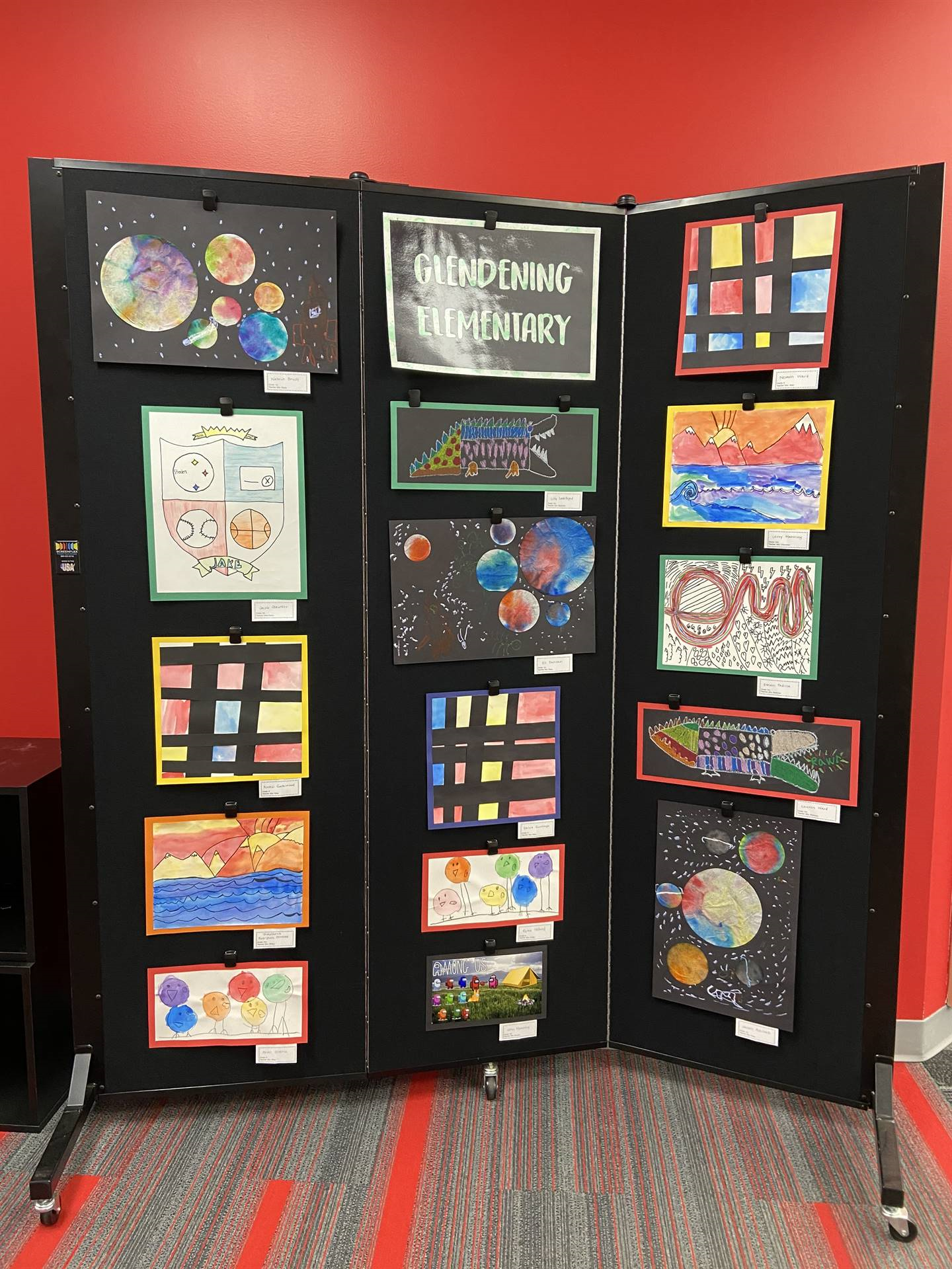 Artwork display at DSC