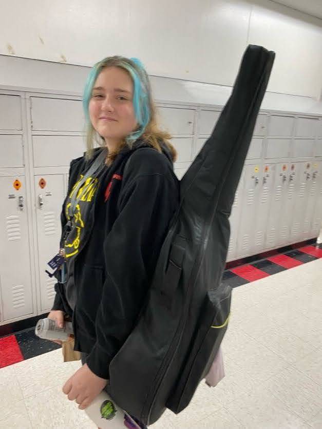 anything but a backpack - guitar case