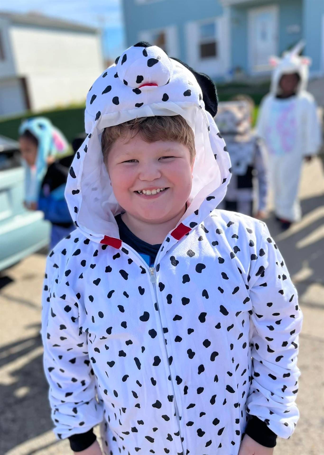 Students dressed in costume