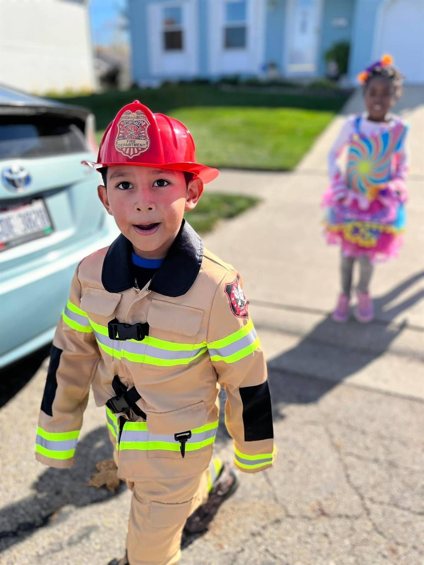 Students dressed in costume