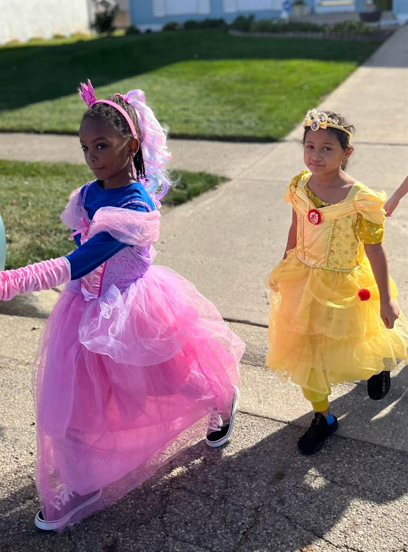 Students dressed in costume