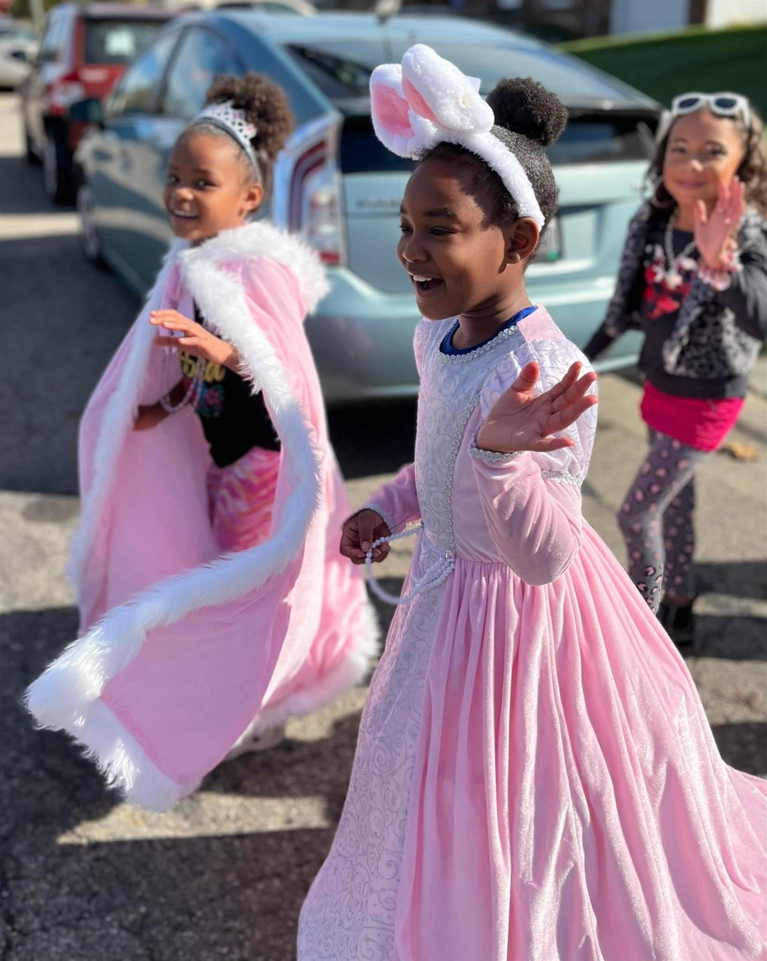 Students dressed in costume