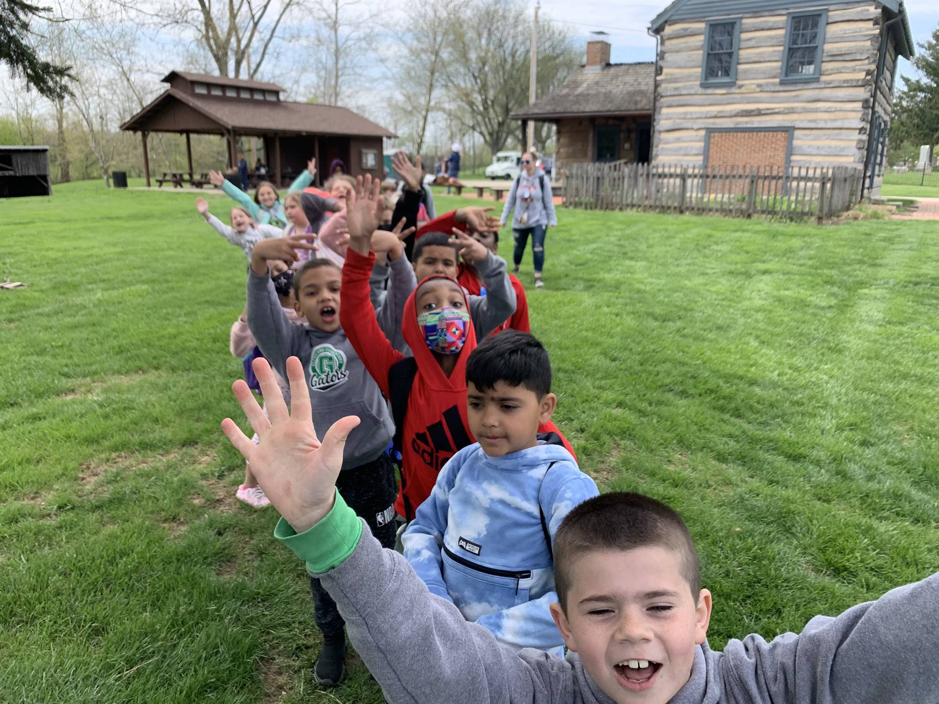 2nd Grade Walking Field Trip