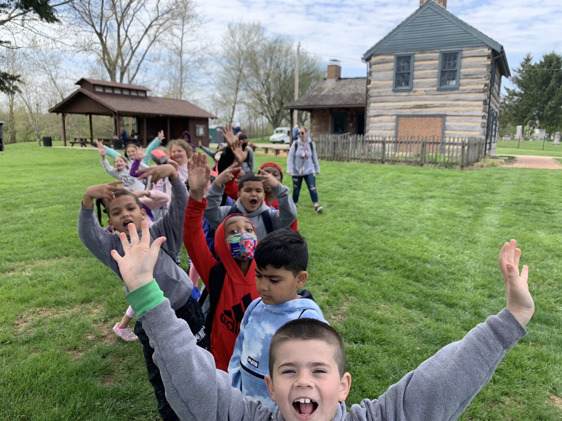 2nd Grade Walking Field Trip