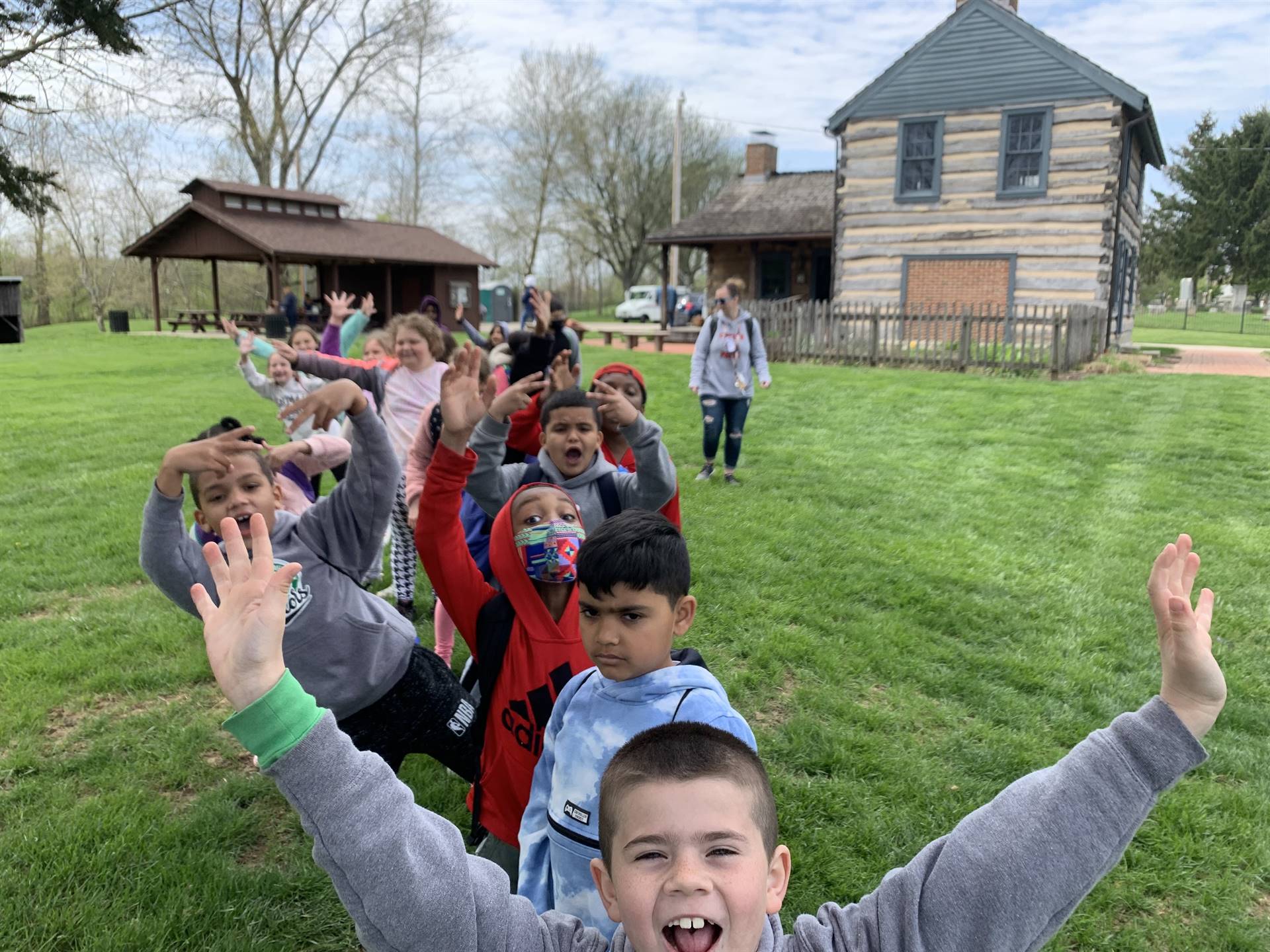 2nd Grade Walking Field Trip