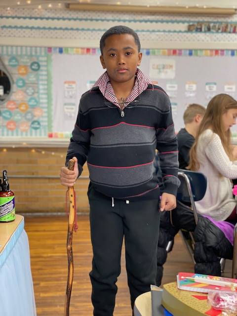 GE celebrates 100 days of school. 