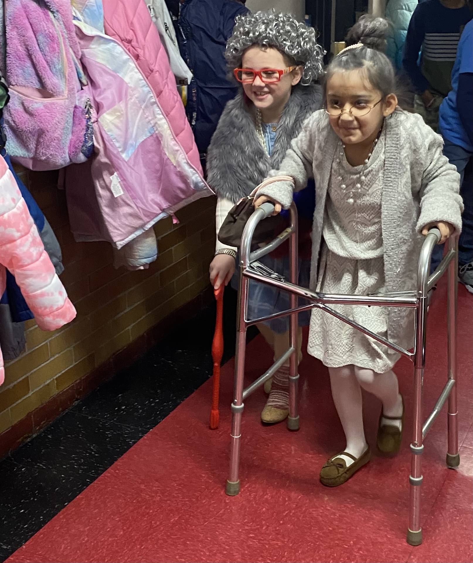 GE celebrates 100 days of school. 