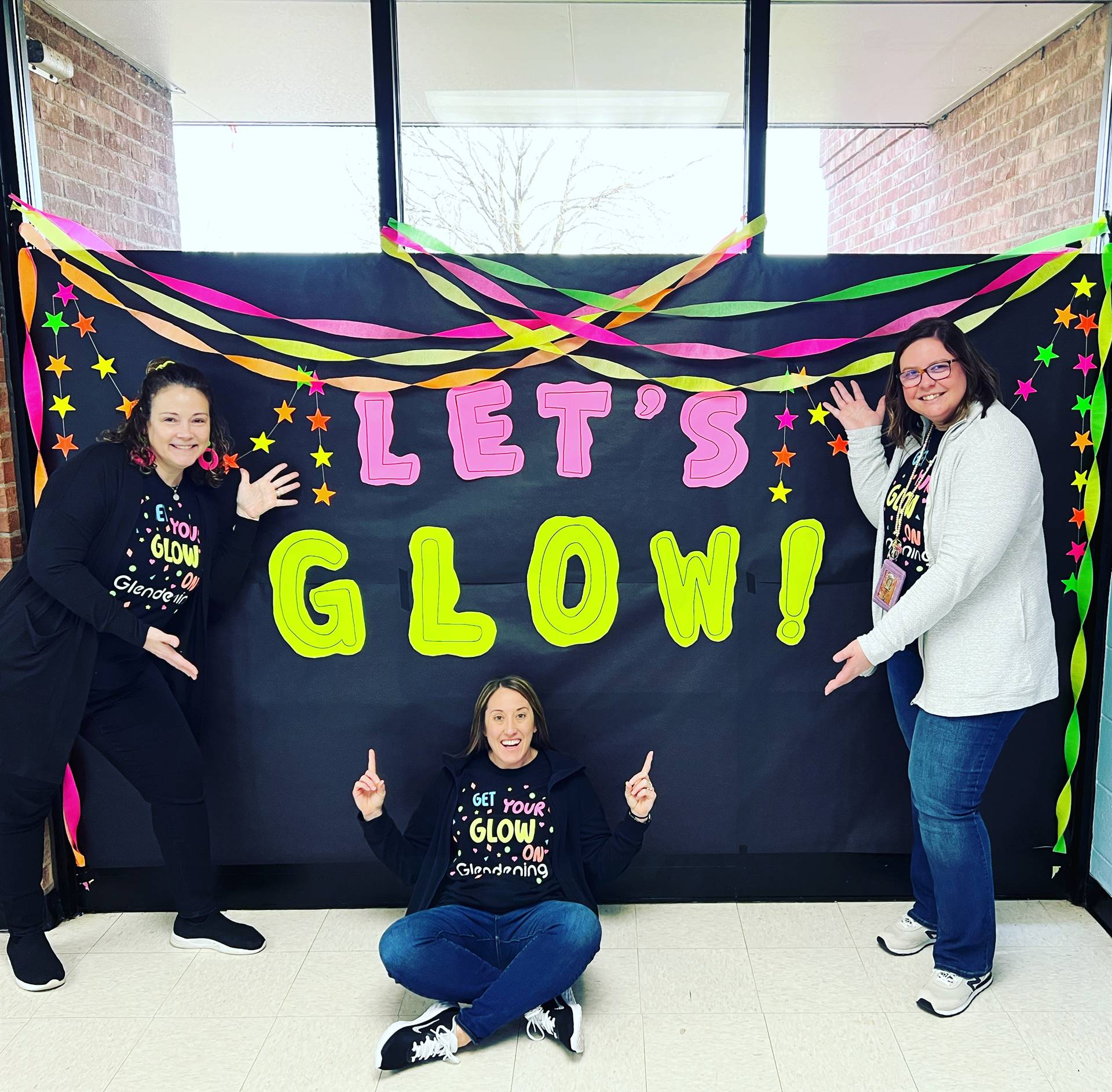 Glow Literacy Night