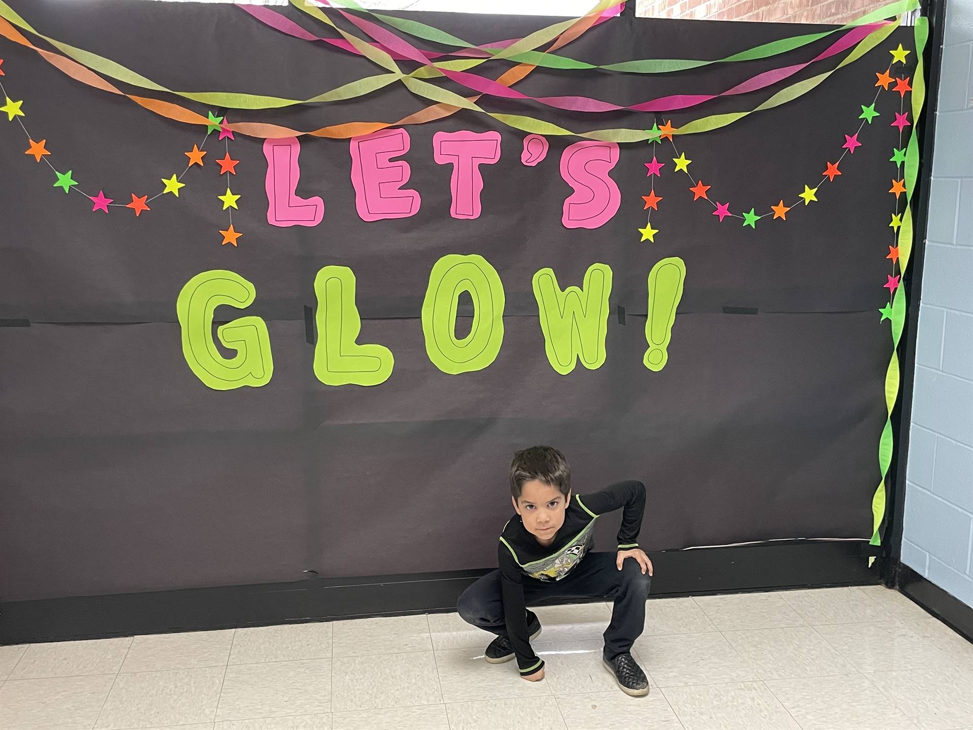 Glow Literacy Night