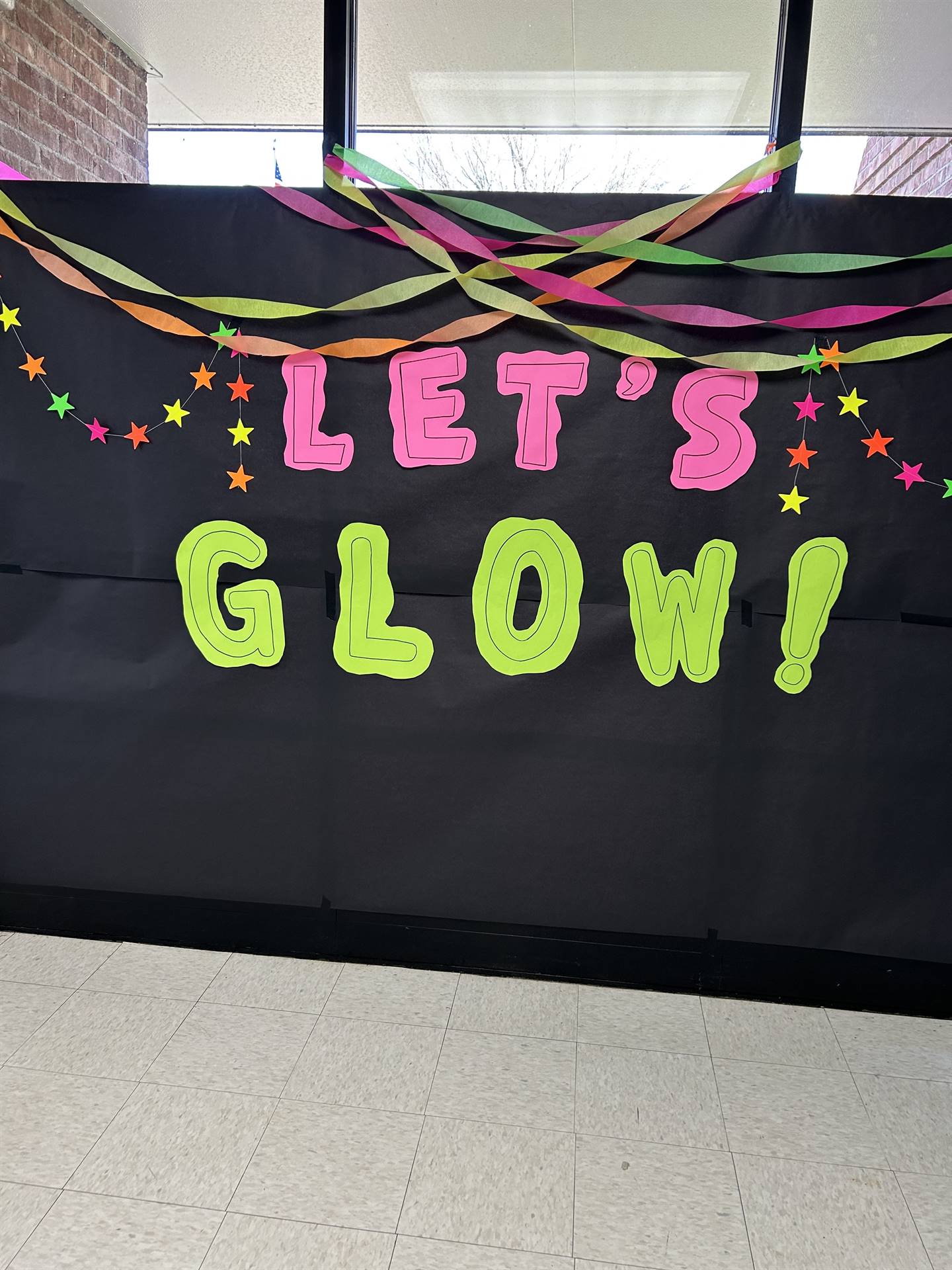 Glow Literacy Night