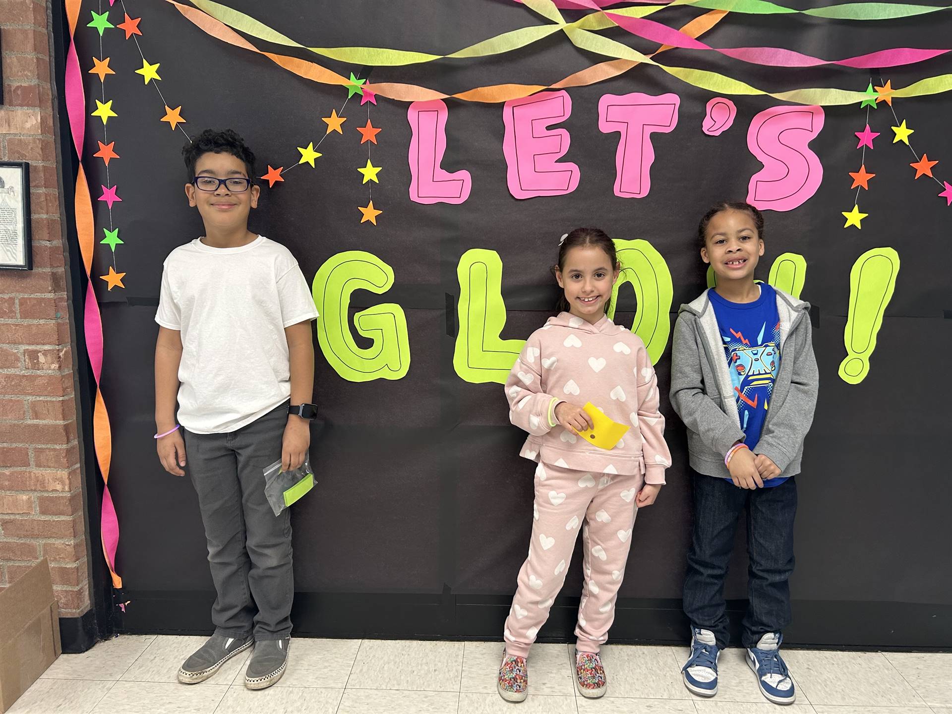 Glow Literacy Night