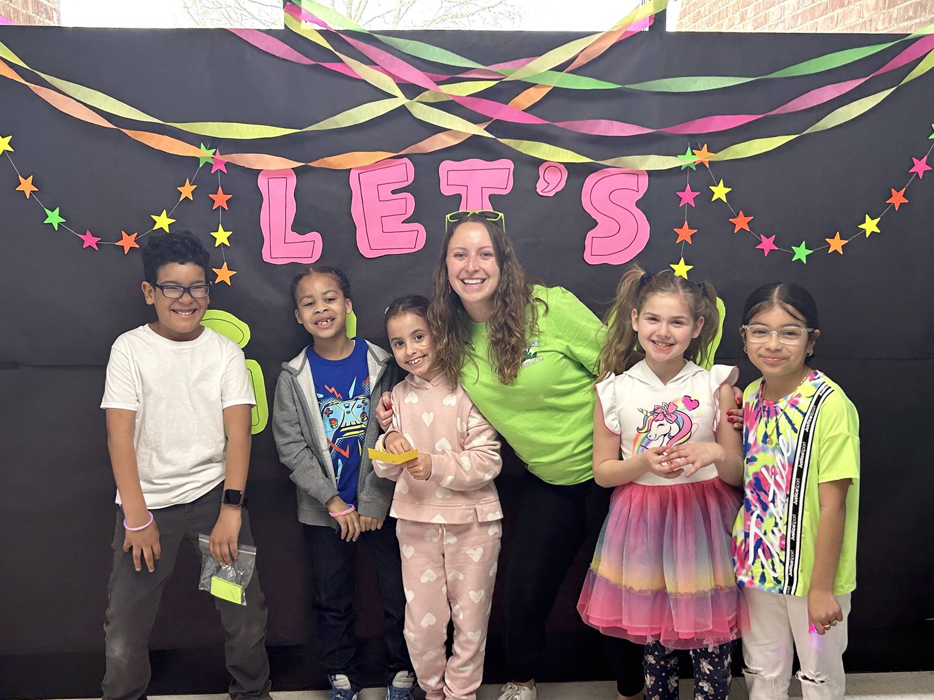 Glow Literacy Night