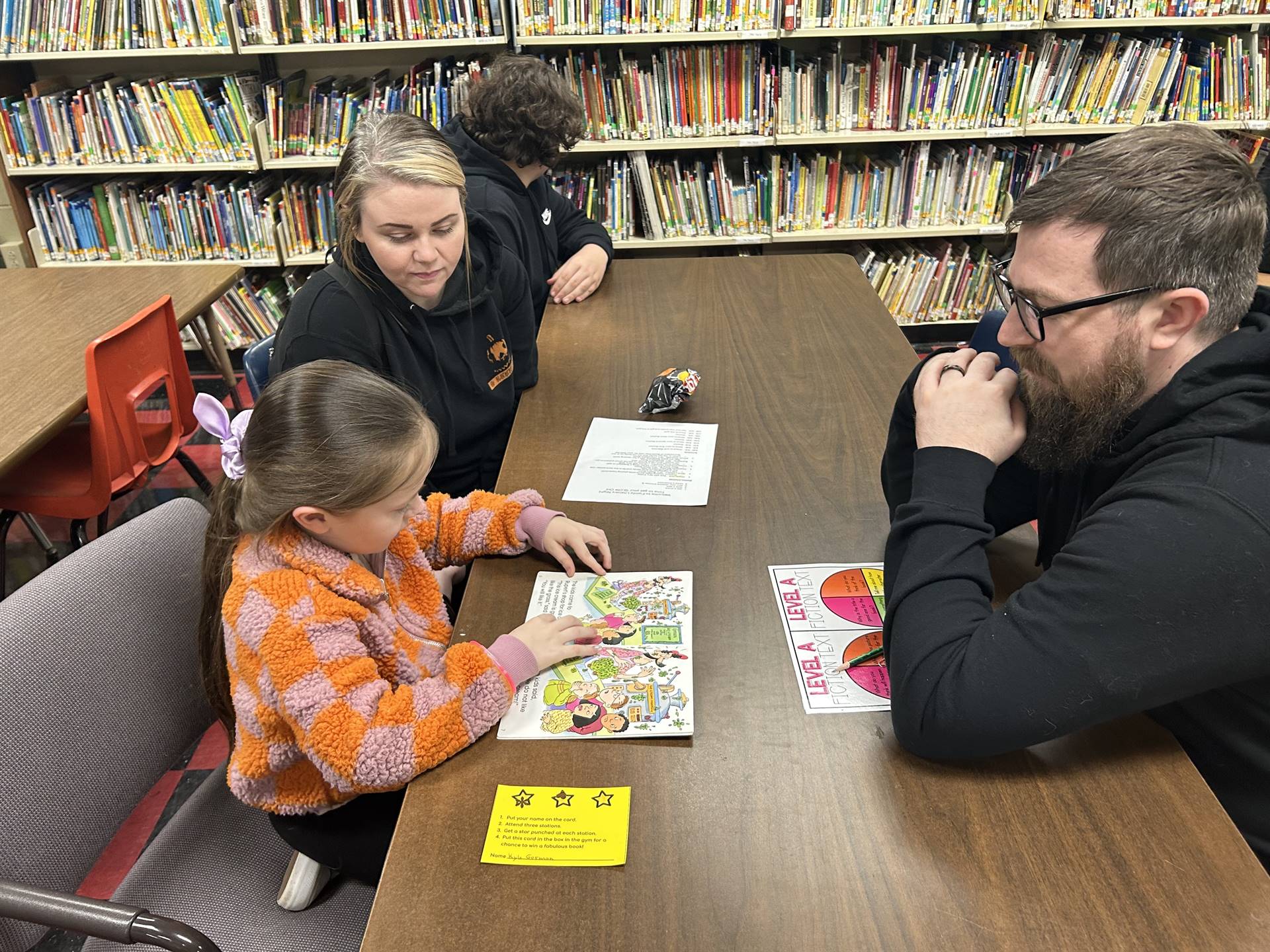 Glow Literacy Night