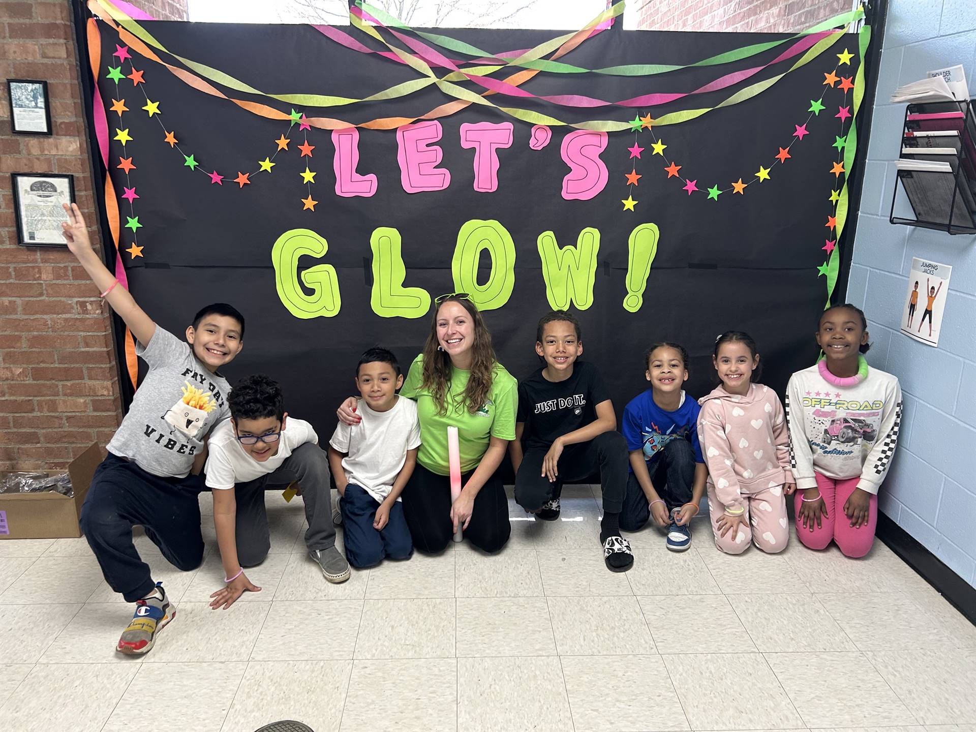 Glow Literacy Night