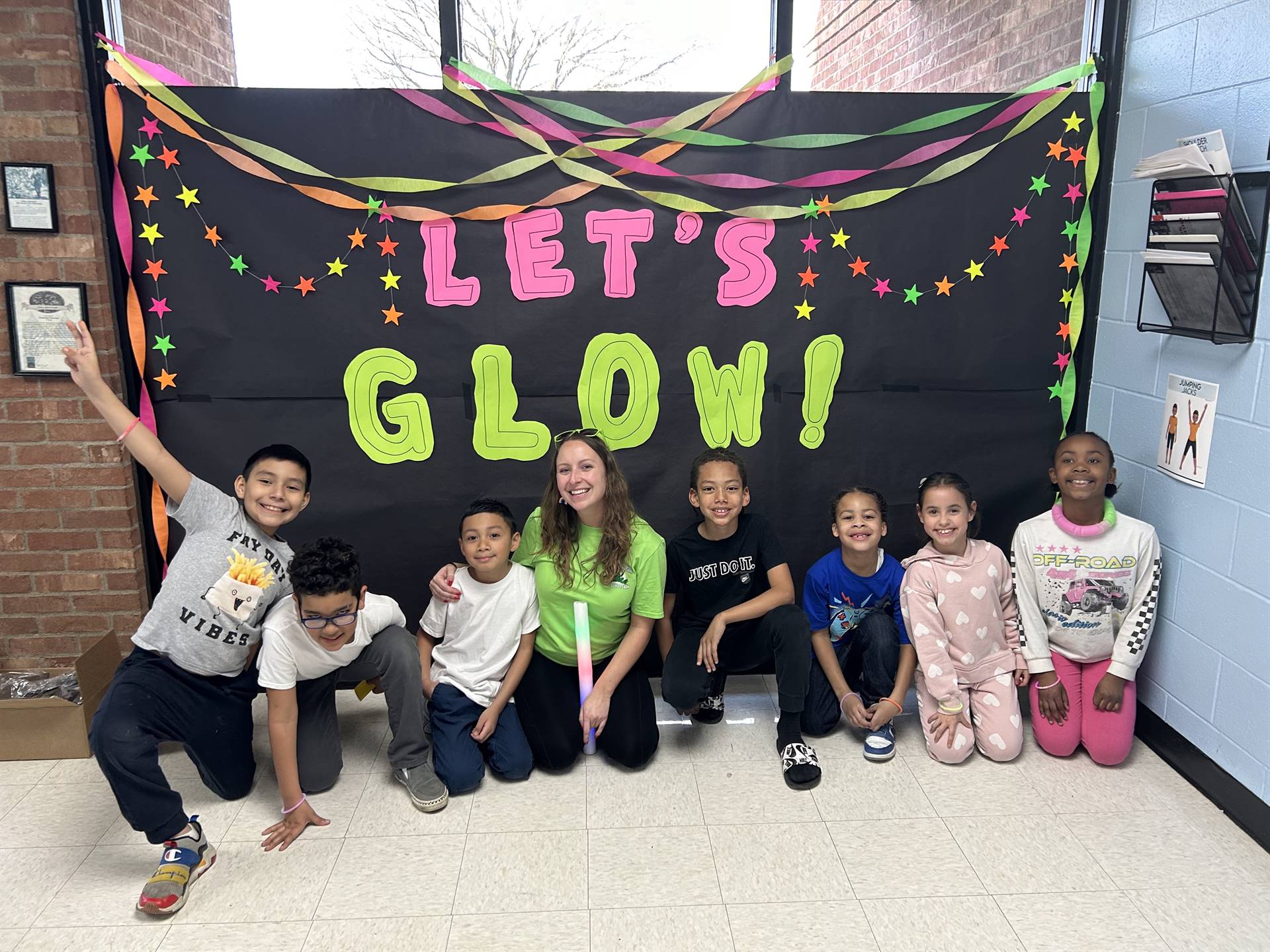 Glow Literacy Night