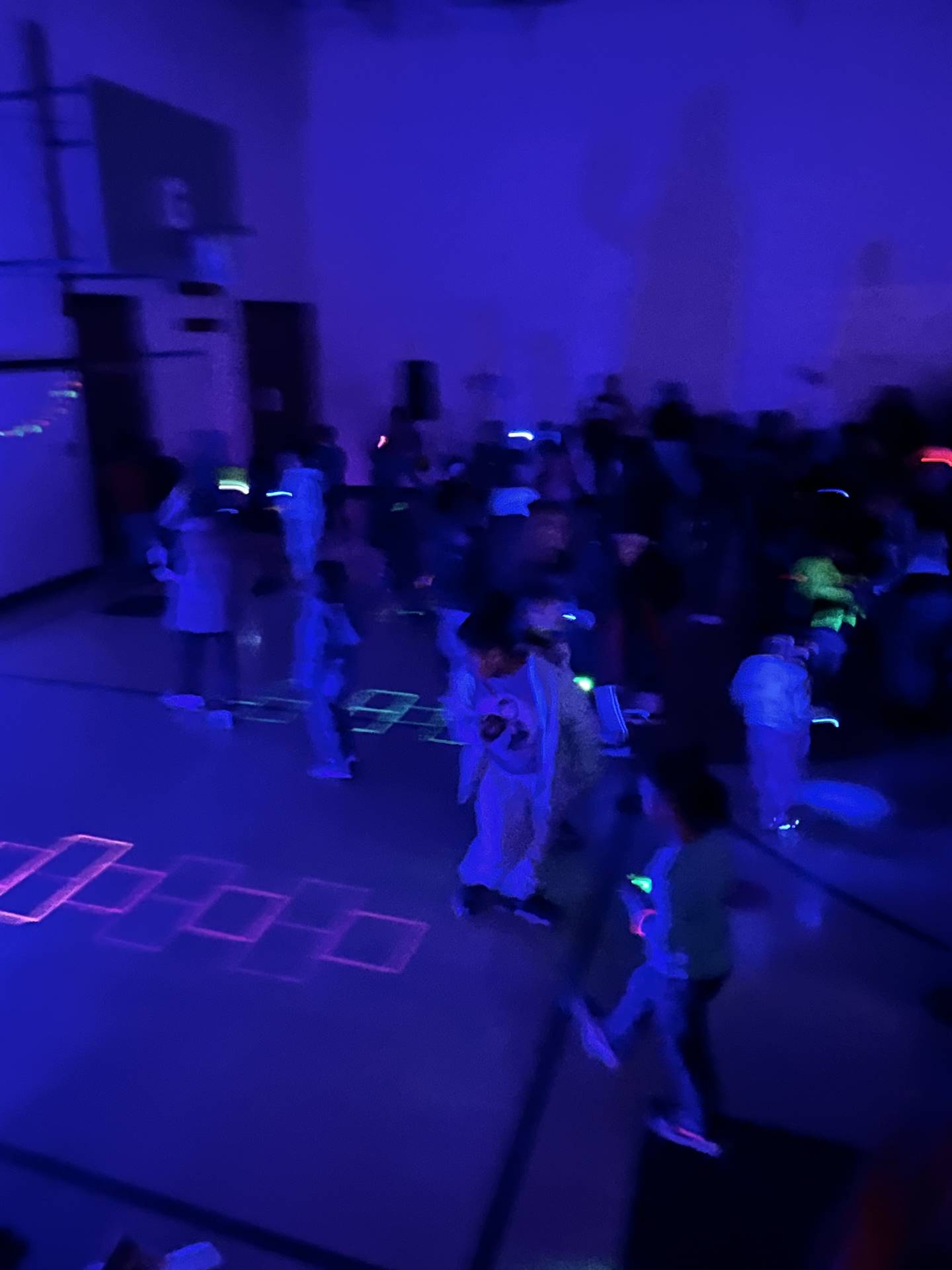 Glow Literacy Night