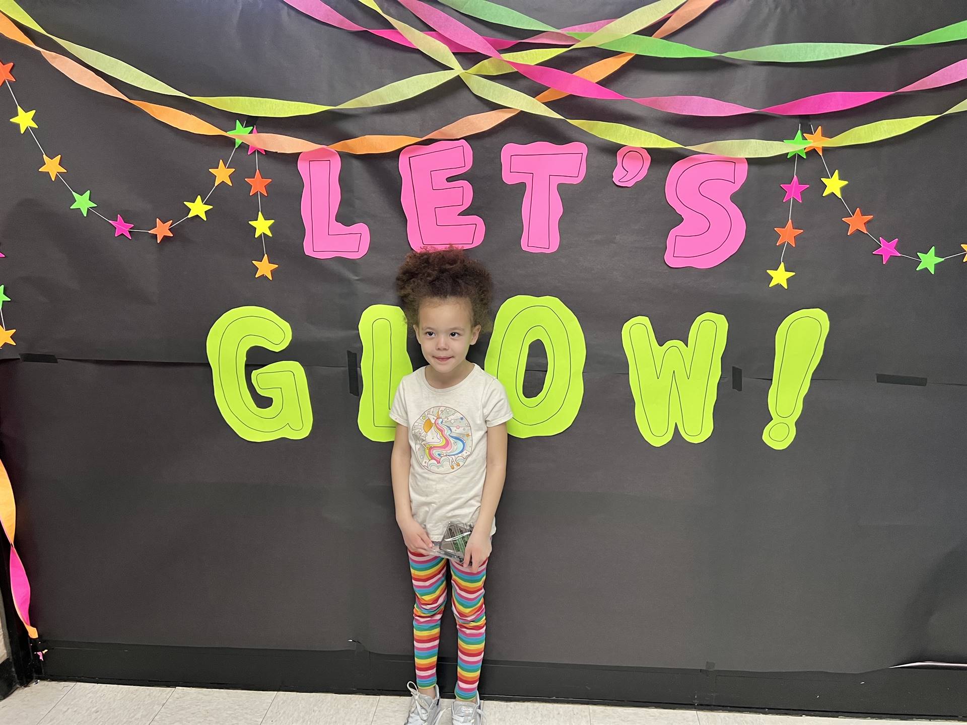 Glow Literacy Night