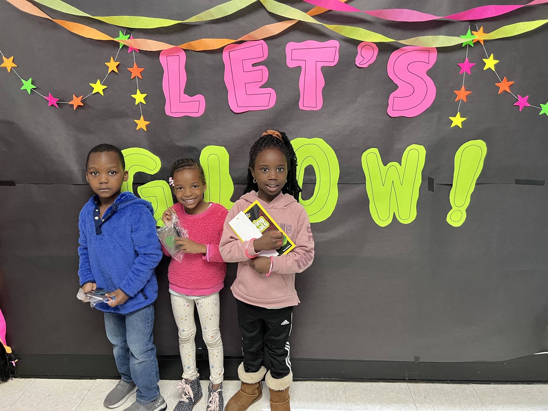 Glow Literacy Night