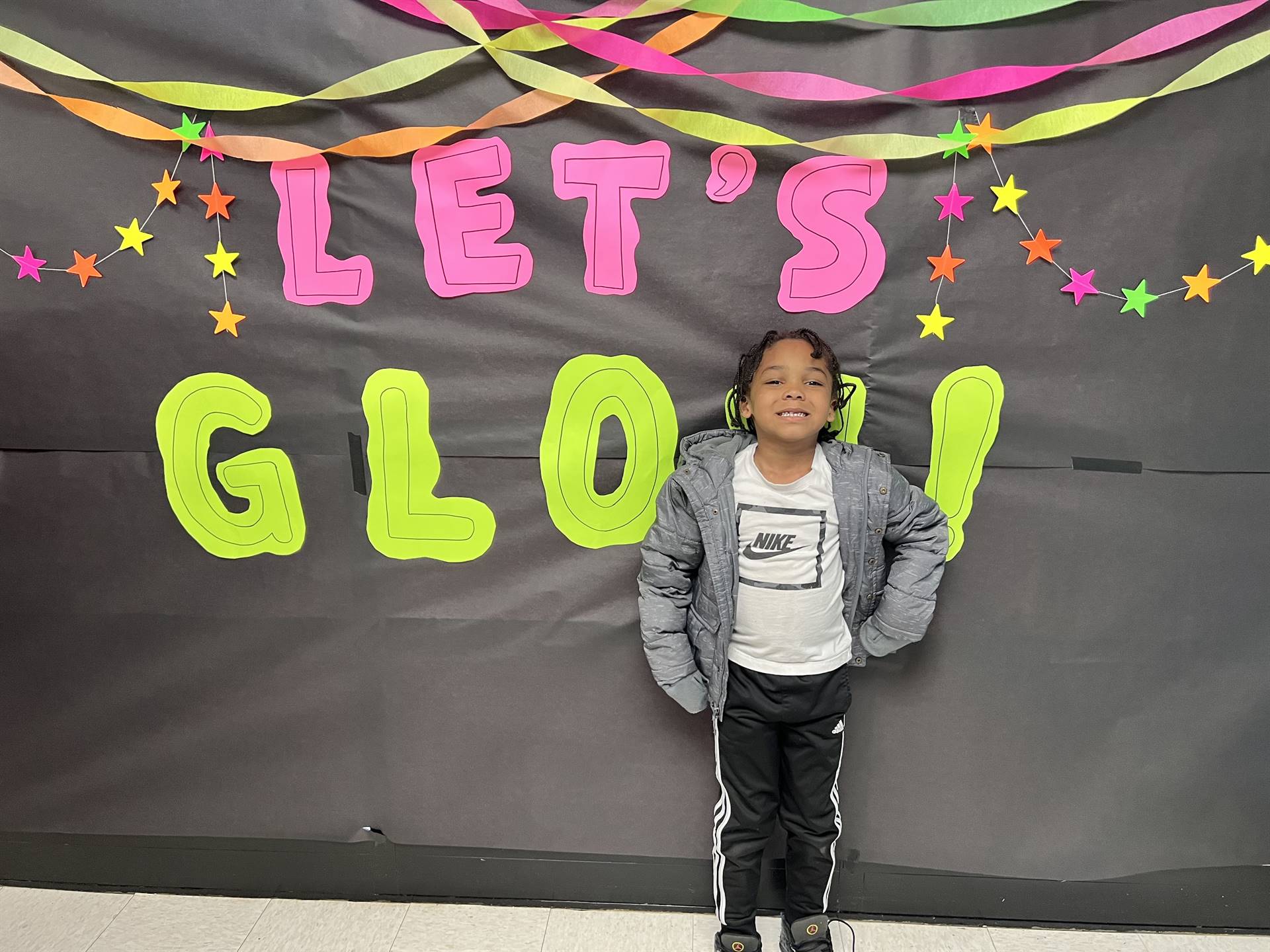 Glow Literacy Night