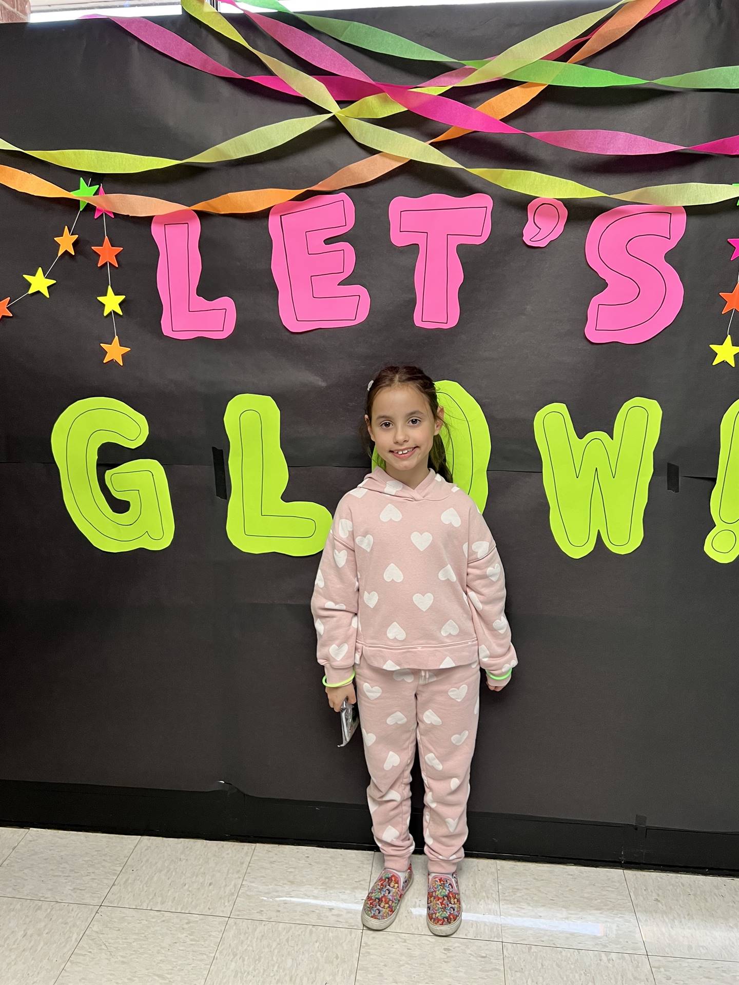 Glow Literacy Night