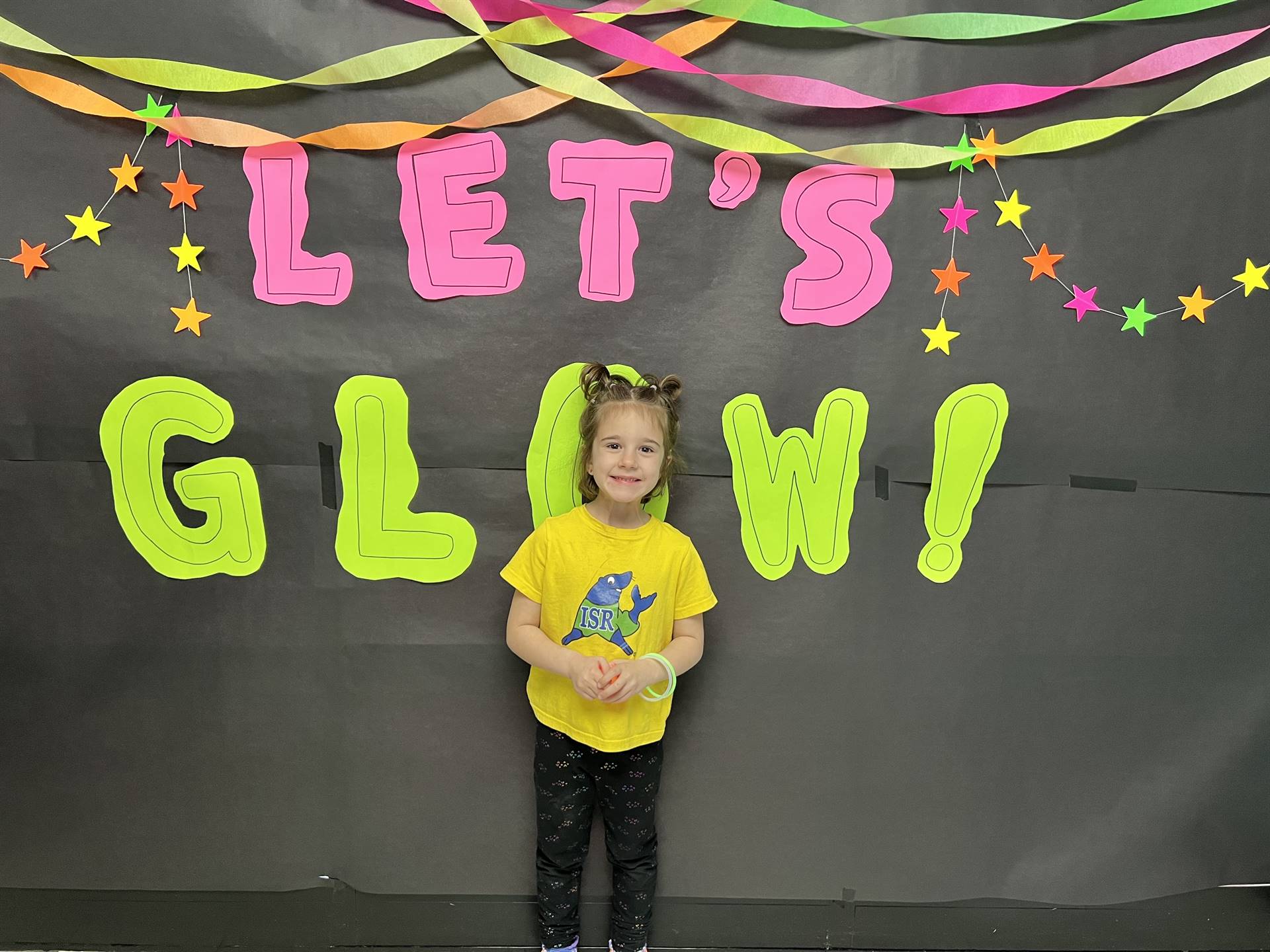 Glow Literacy Night