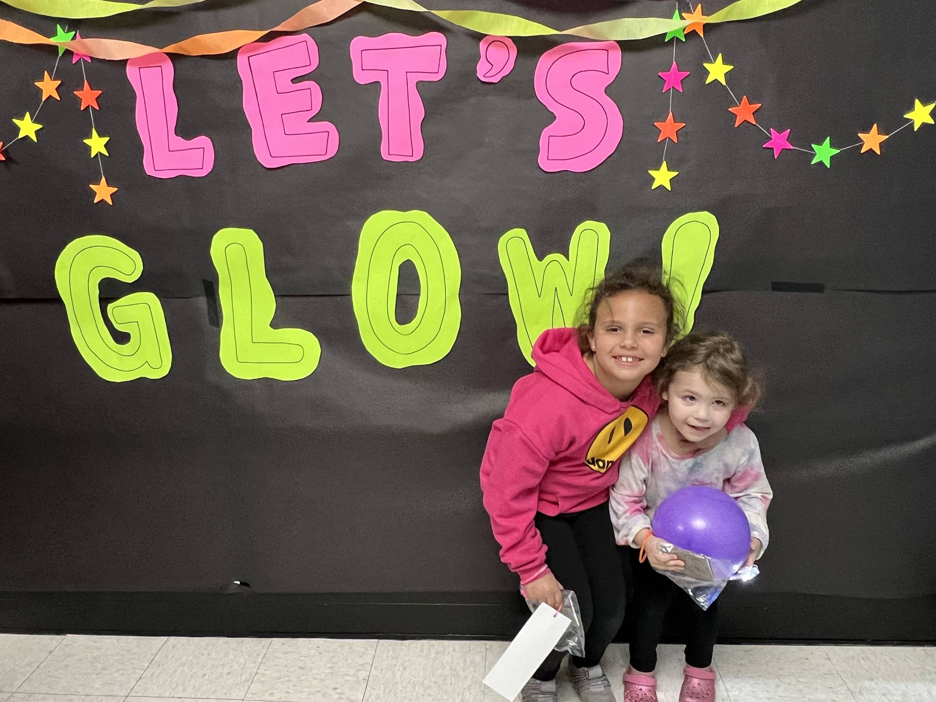 Glow Literacy Night