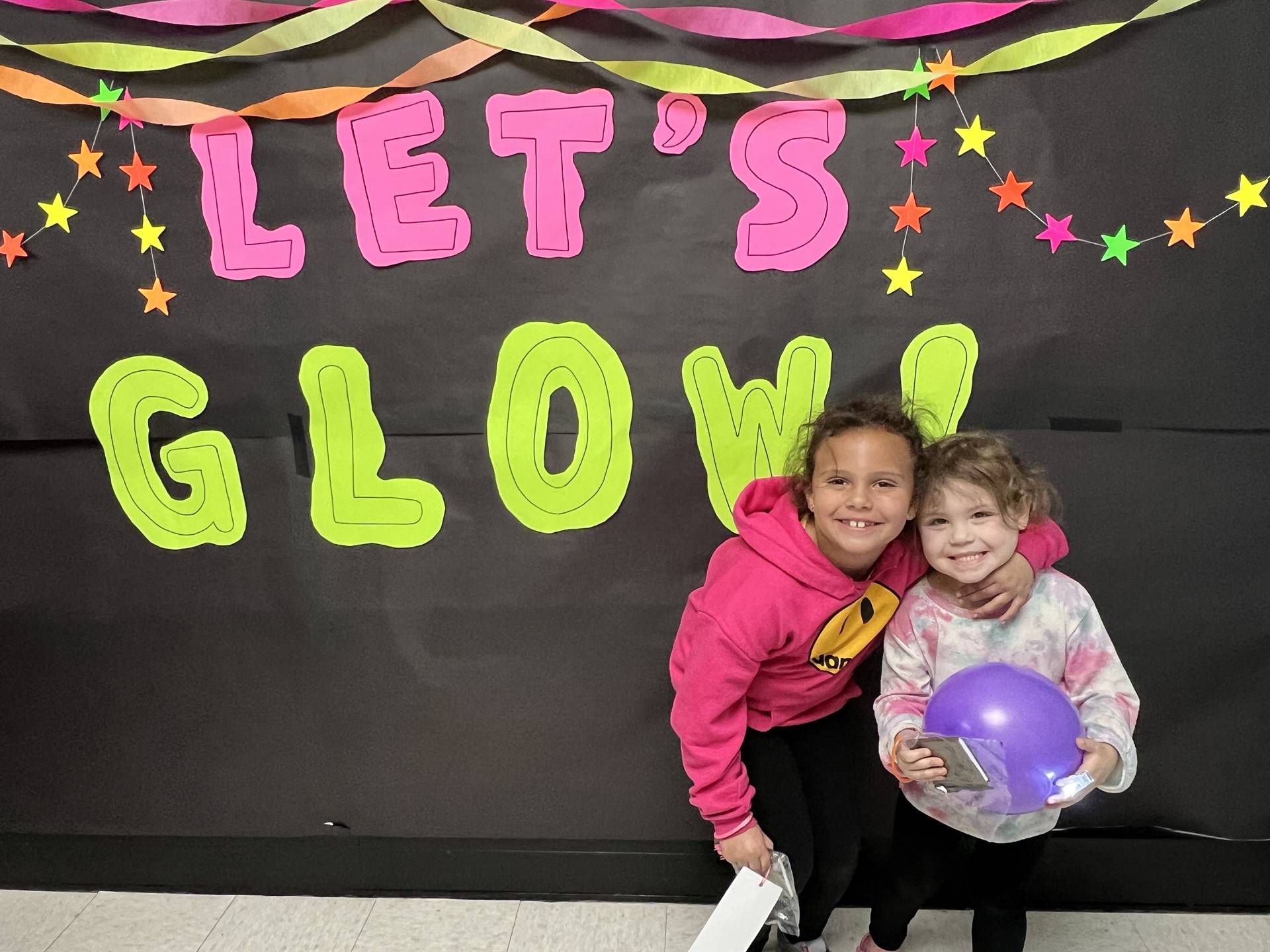 Glow Literacy Night