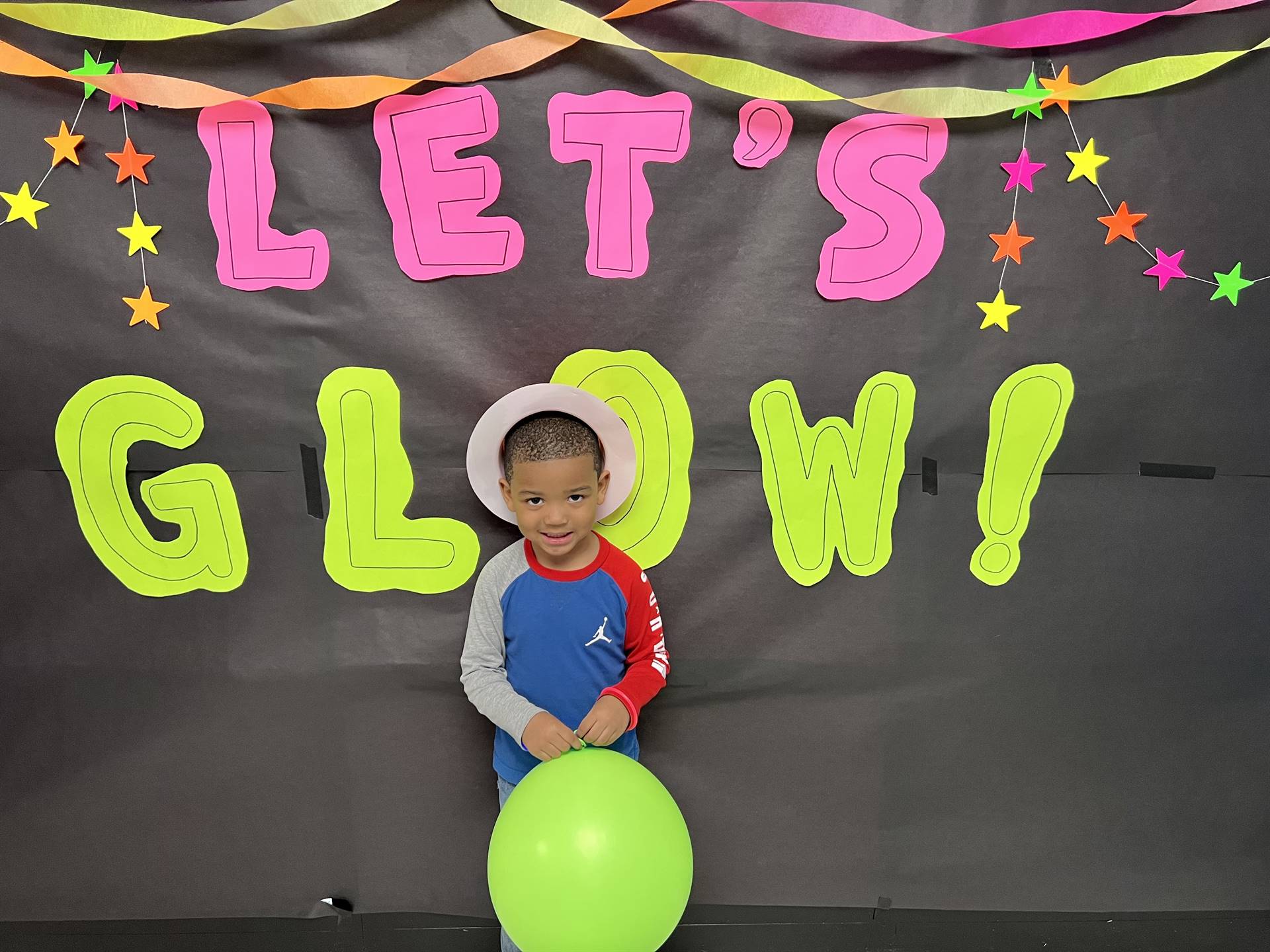 Glow Literacy Night