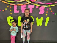 Glow Literacy Night