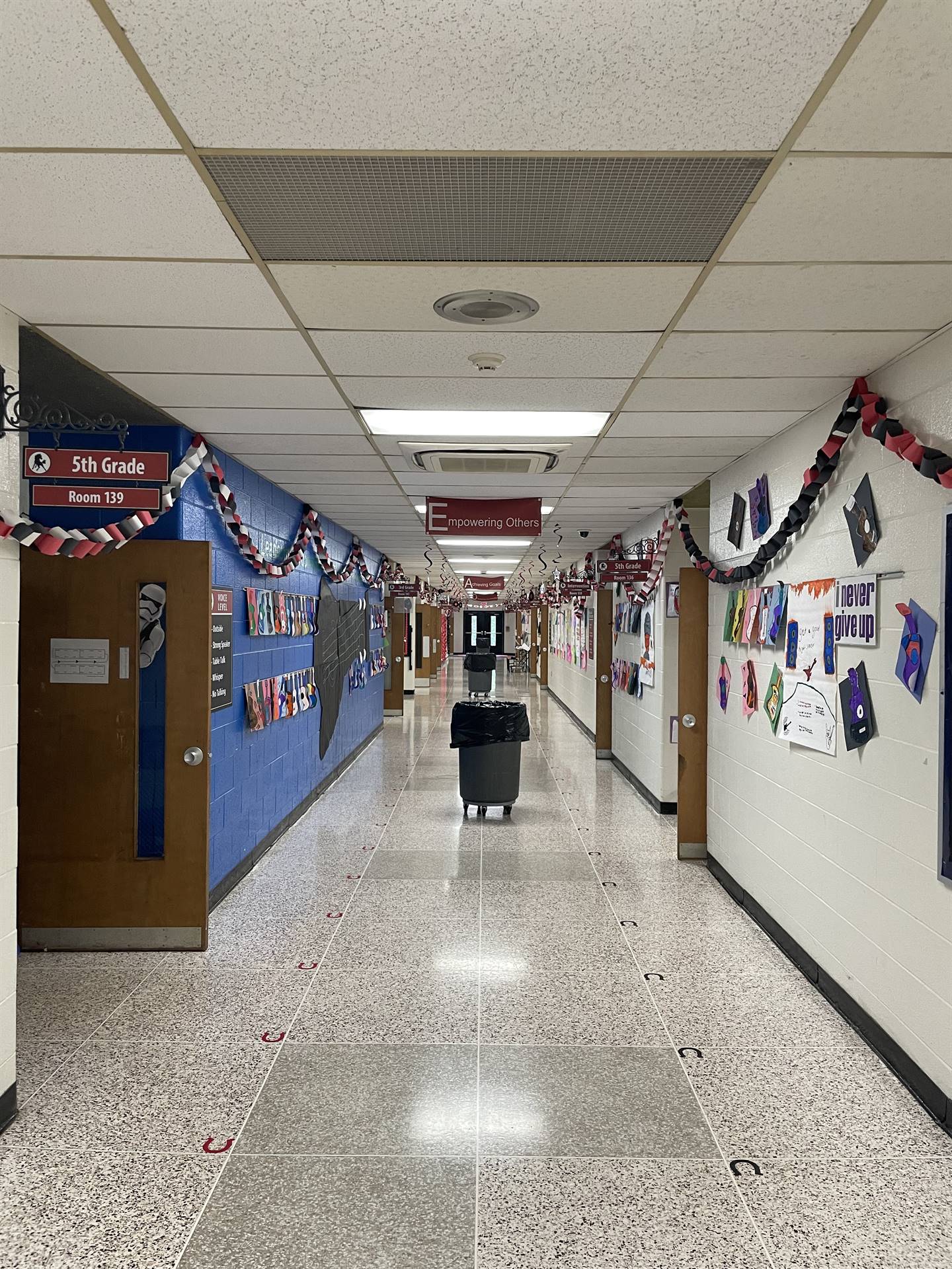 Hallway decorations