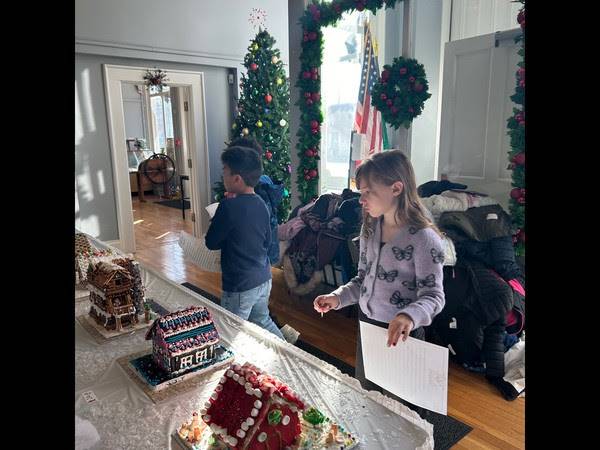 Town Hall Gingerbread House Field Trip